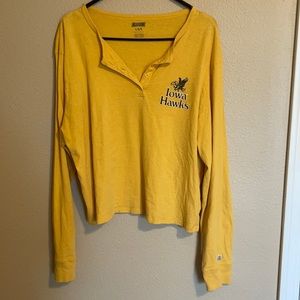 Tailgate Long Sleeved Shirt - Size Large - Iowa Hawkeyes